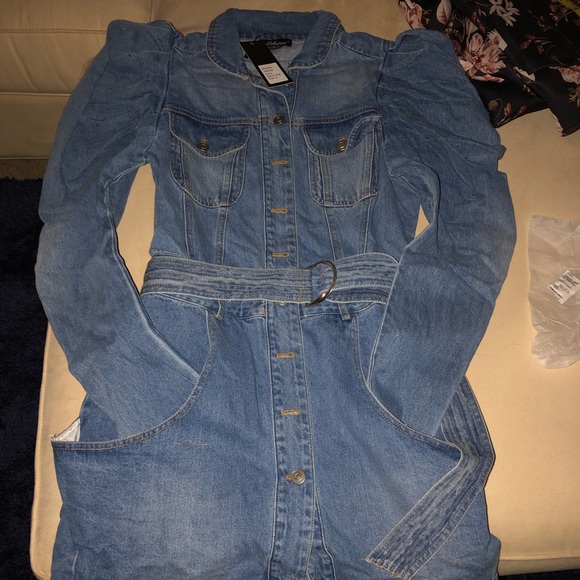 Denim Mini Dress - Picture 3 of 3